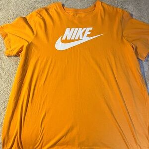 Nike Men's Bright Orange Short Sleeve Tee